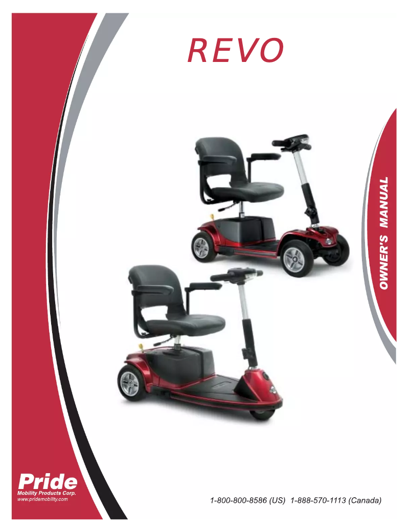 Imagen de la primera página del manual del dispositivo Revo