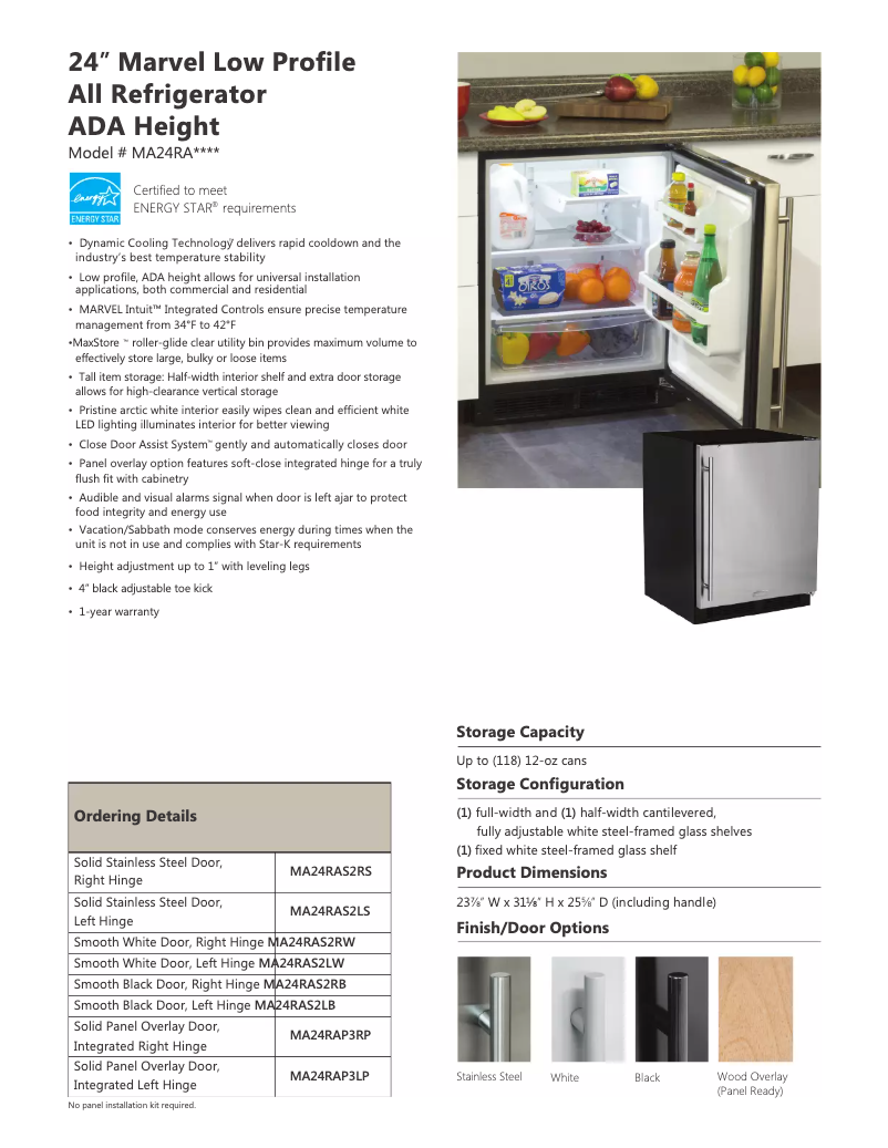 Imagen de la primera página del manual del dispositivo MA24RAS2RS