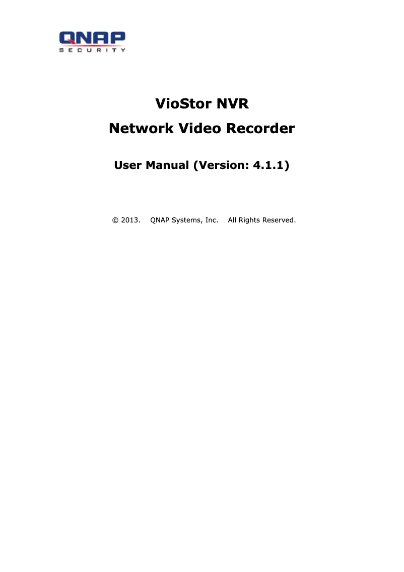 Imagen de la primera página del manual del dispositivo VS-4016U-RP