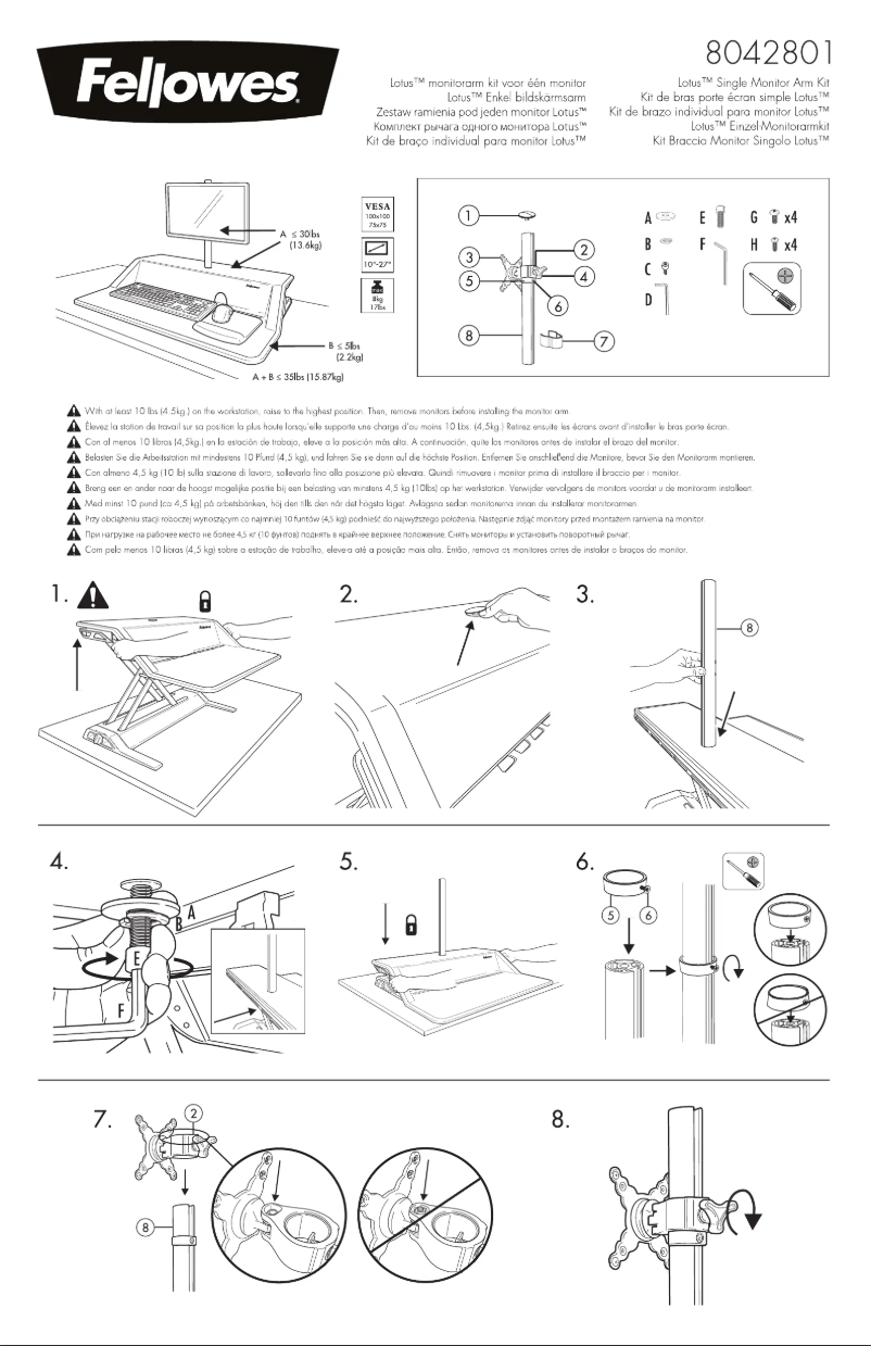 Imagen de la primera página del manual del dispositivo Lotus 8042901
