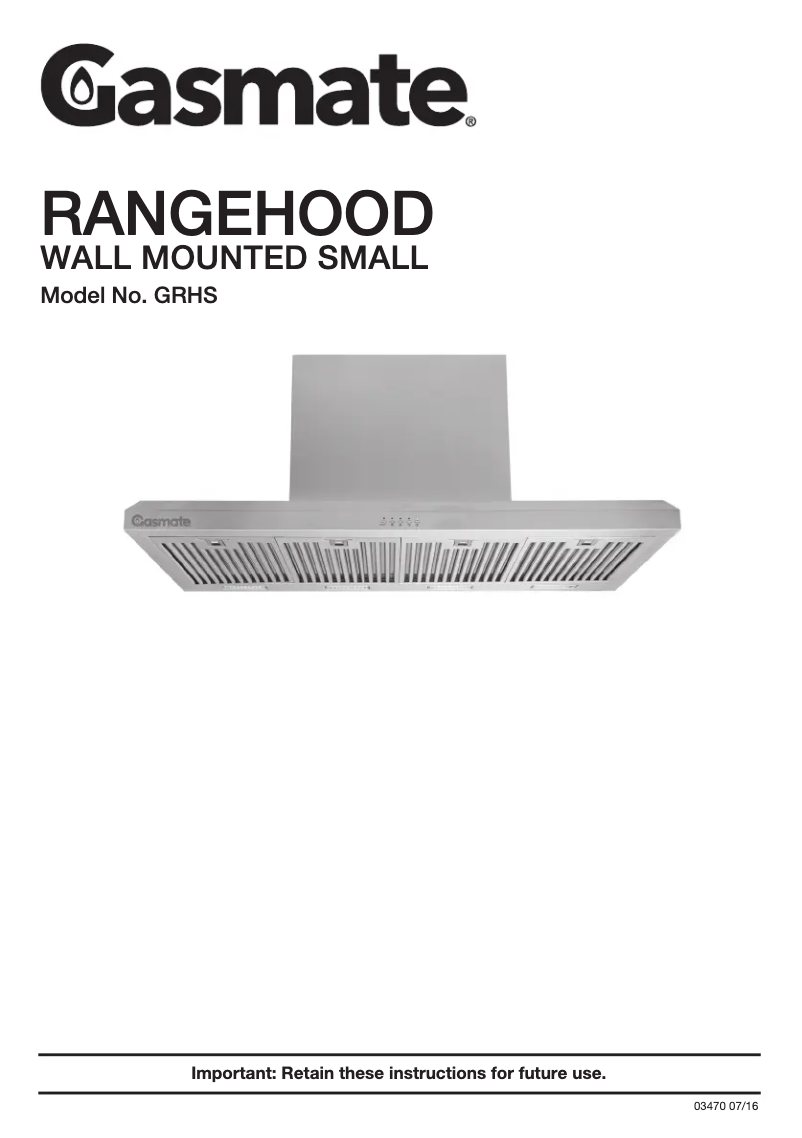 Imagen de la primera página del manual del dispositivo GRHS