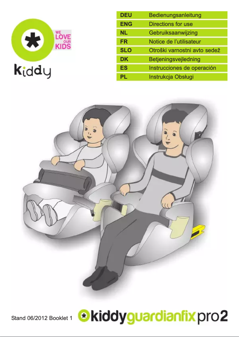 Página 1 del manual Manual de usuario kiddy Guardianfix Pro 2