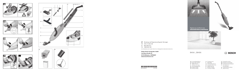 Imagen de la primera página del manual del dispositivo Flexa BHS4N4