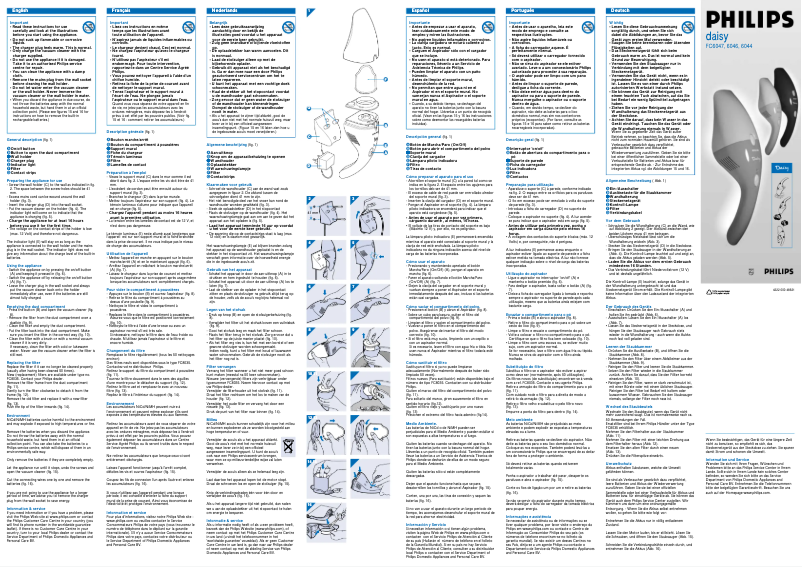 Imagen de la primera página del manual del dispositivo Daisy FC6044