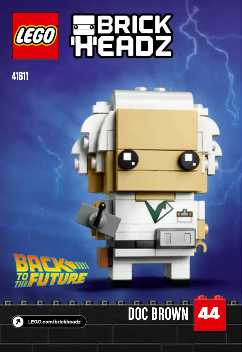 Imagen de la primera página del manual del dispositivo Brickheadz 41611