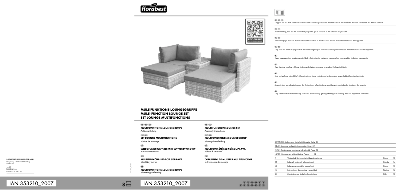 Imagen de la primera página del manual del dispositivo IAN 353210