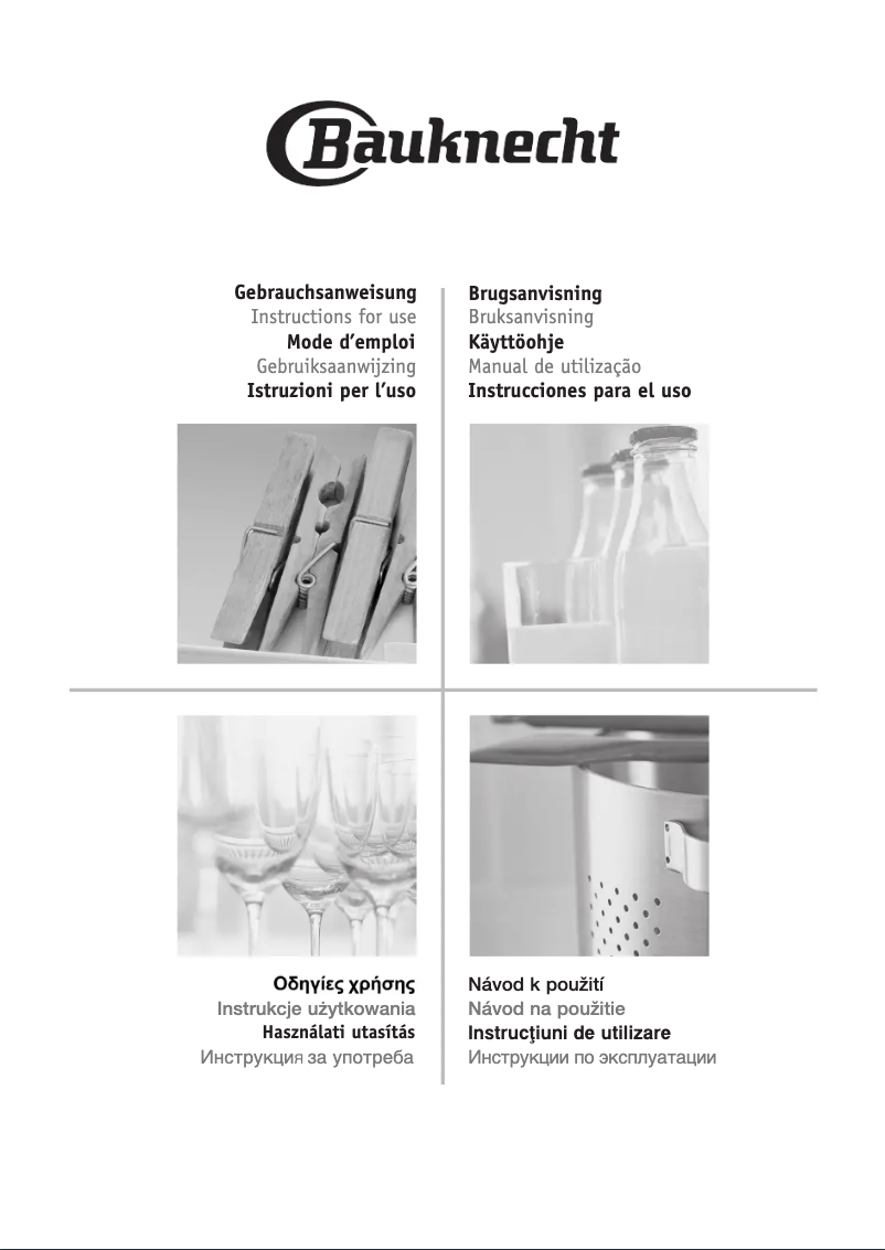 Página 1 del manual Manual de usuario Bauknecht KRI 2103