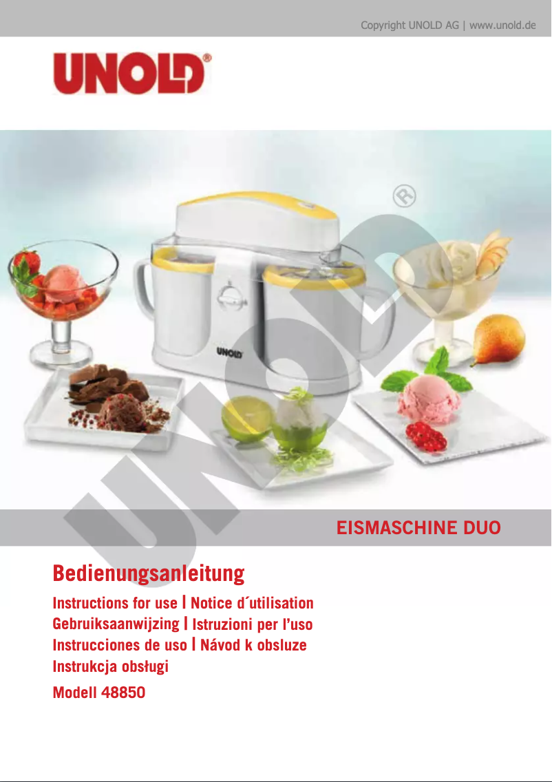 Imagen de la primera página del manual del dispositivo Duo 48850