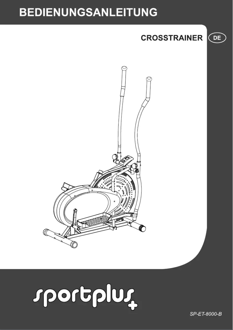Página 1 del manual Manual de usuario SportPlus SP-ET-8000-B