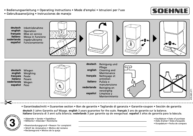 Imagen de la primera página del manual del dispositivo 65090
