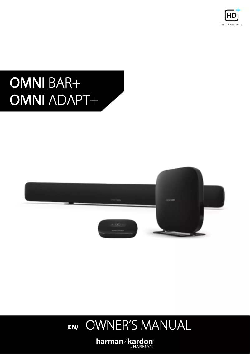 Página nº 1 - Manual de usuario Harman Kardon OMNI ADAPT+