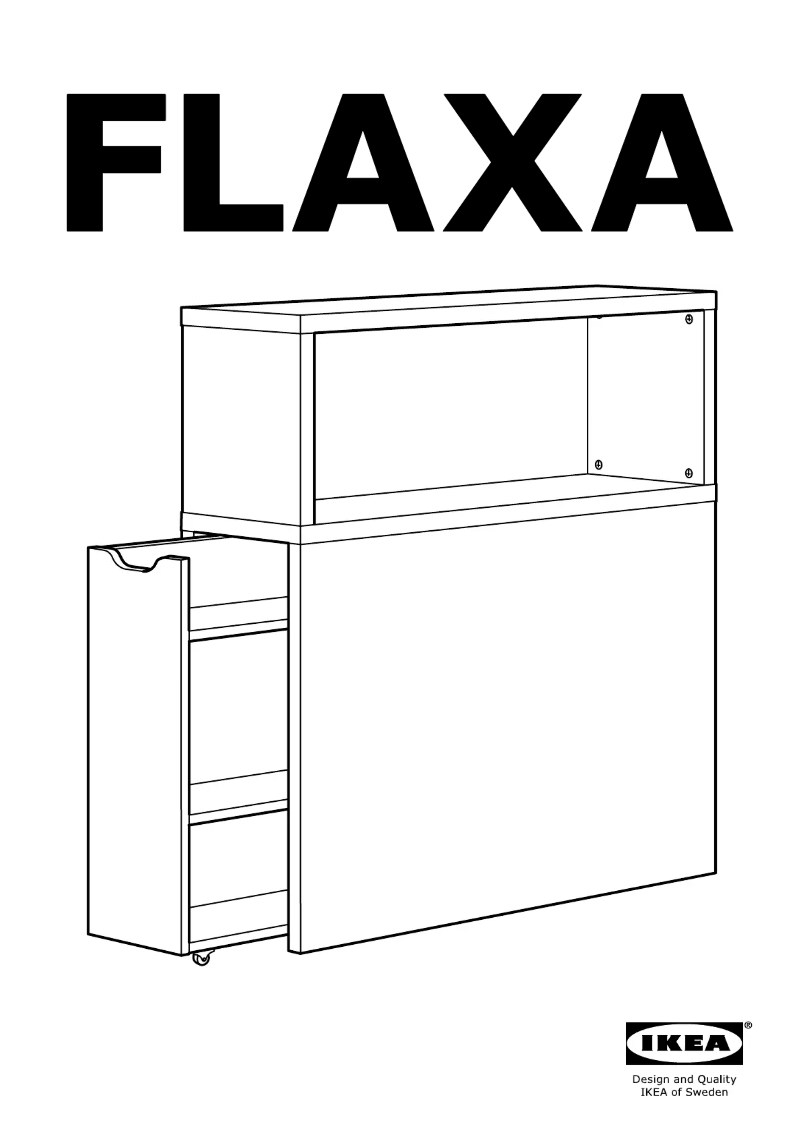 Página 1 del manual Manual de usuario Ikea FLAXA