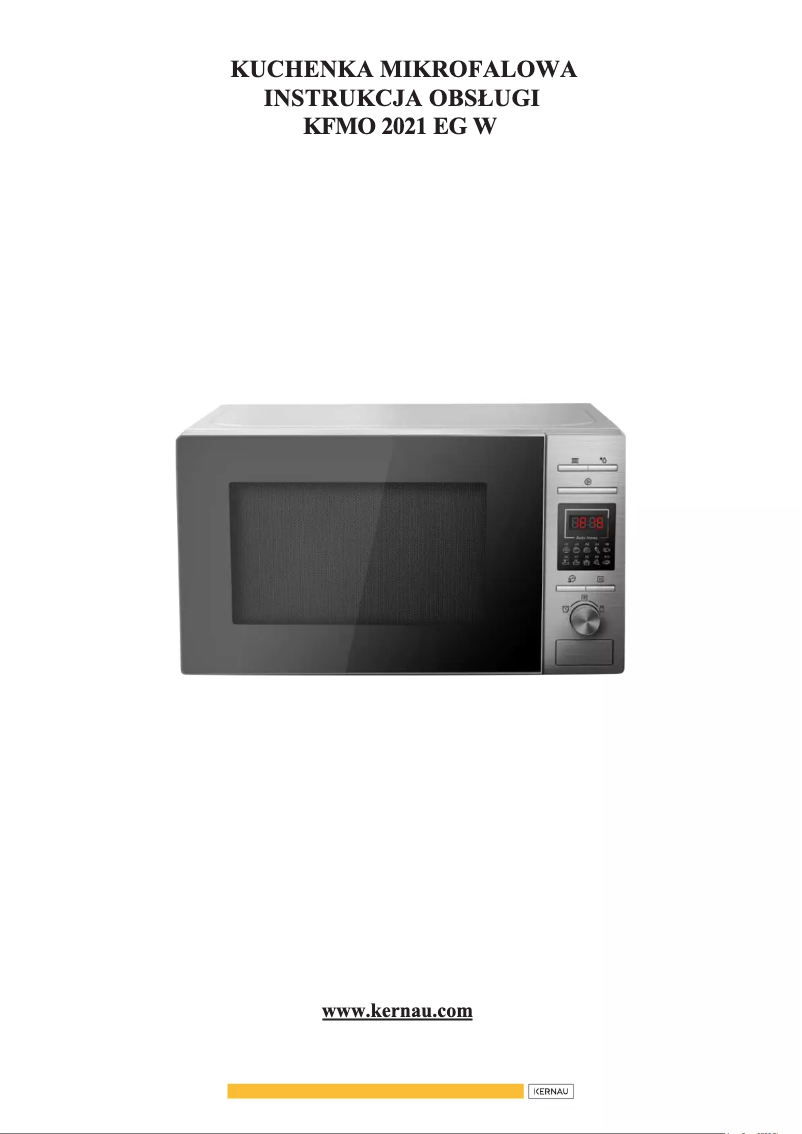 Página nº 1 - Manual de usuario Kernau KFMO 201 MW