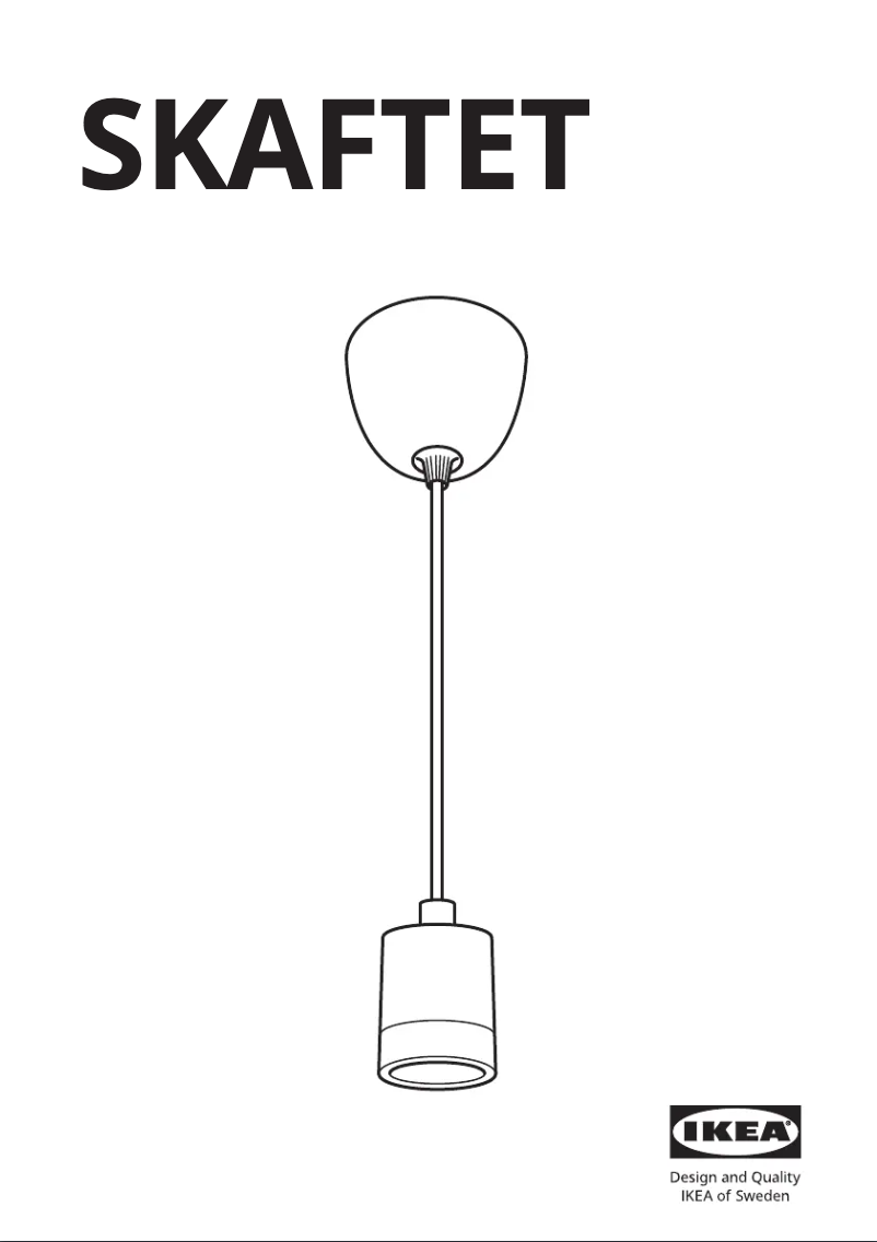 Página 1 del manual Manual de usuario Ikea SKAFTET 304.720.79