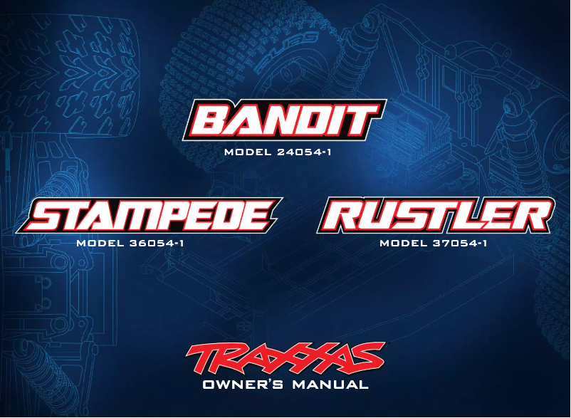 Página nº 1 - Manual de usuario Traxxas Stampede