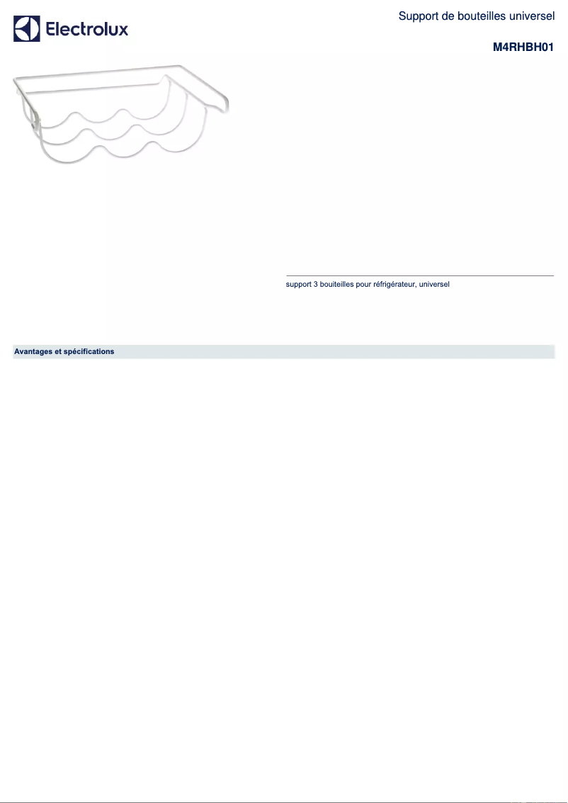 Imagen de la primera página del manual del dispositivo M4RHBH01