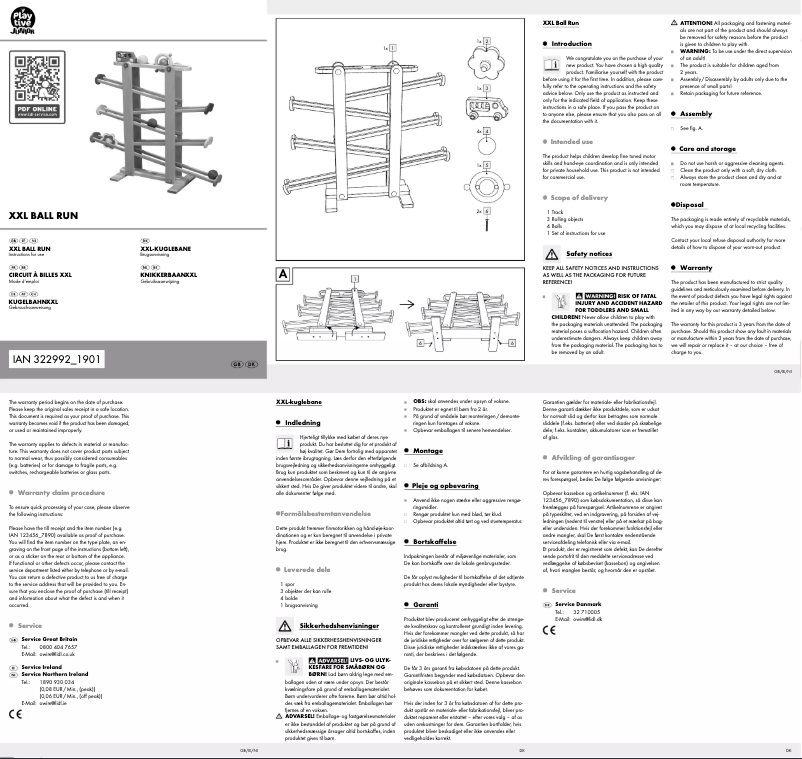 Imagen de la primera página del manual del dispositivo HG05214