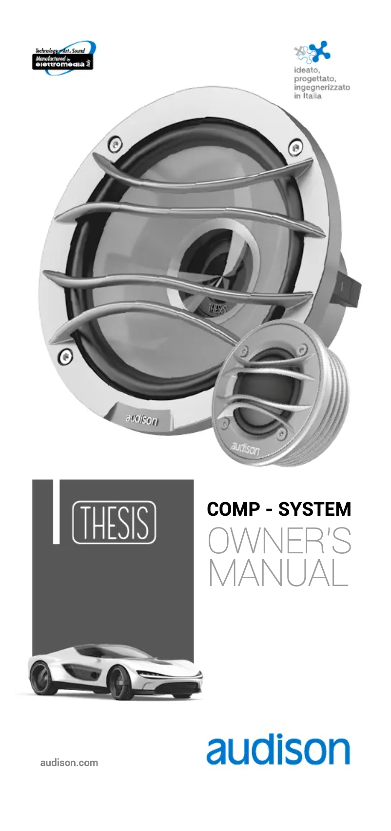 Página 1 del manual Manual de usuario Audison Thesis TH 3.0 II