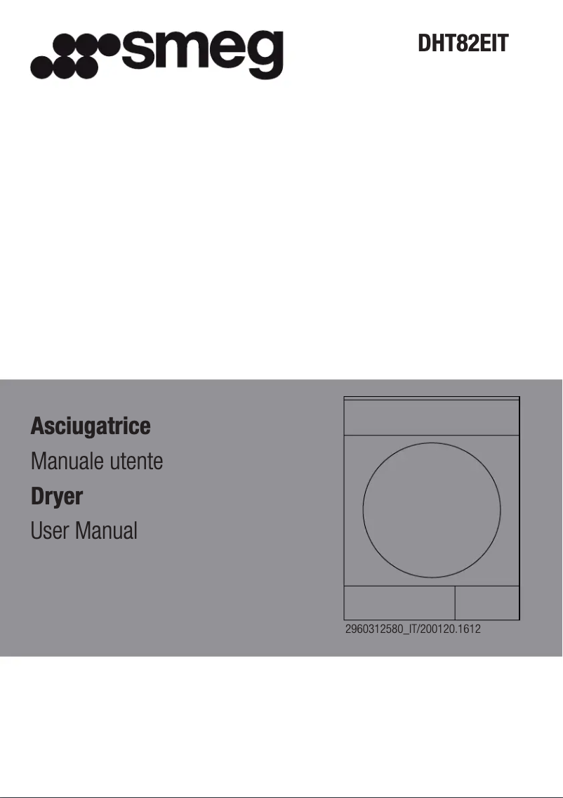 Página 1 del manual Manual de usuario Smeg DHT82EIT