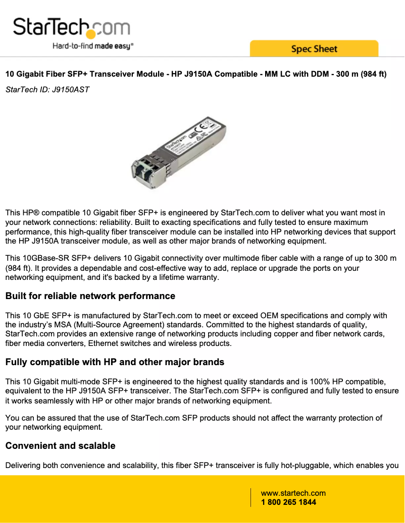 Página 1 del manual Manual de usuario StarTech.com J9150AST