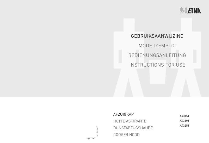 Imagen de la primera página del manual del dispositivo A4355T