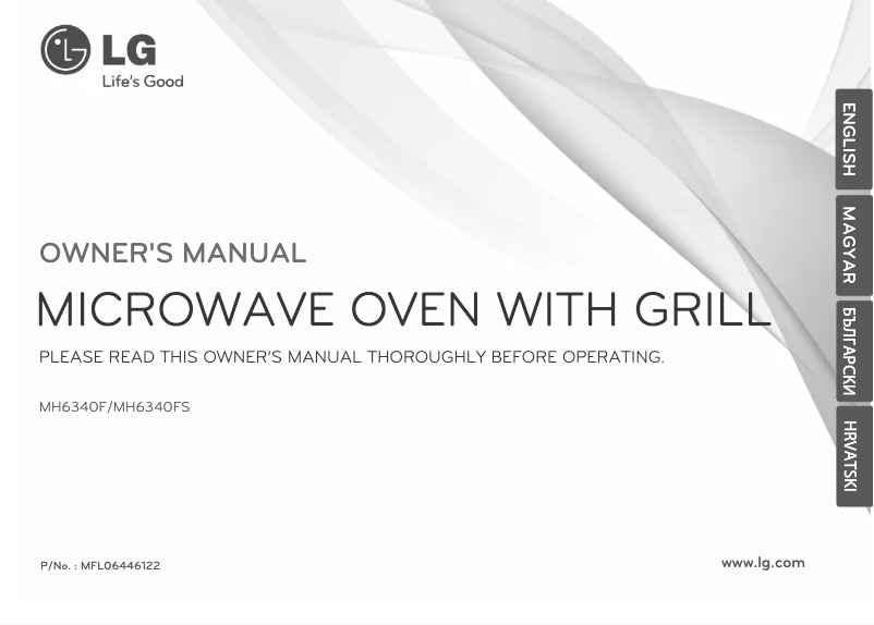 Página nº 1 - Manual de usuario LG MH6340FS