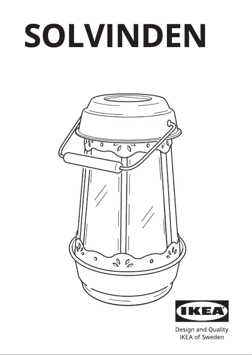 Imagen de la primera página del manual del dispositivo SOLVINDEN 505.147.14