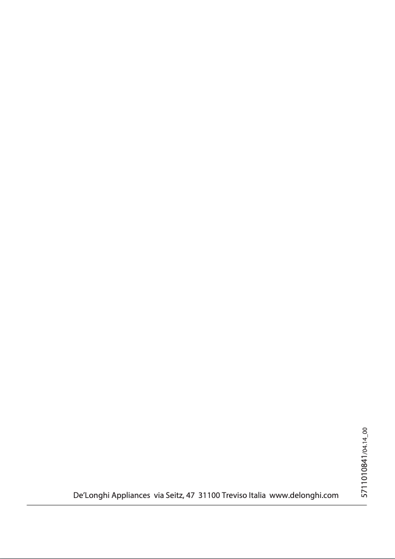 Página 1 del manual Manual de usuario DeLonghi Dragon4 TRDS4 1025E