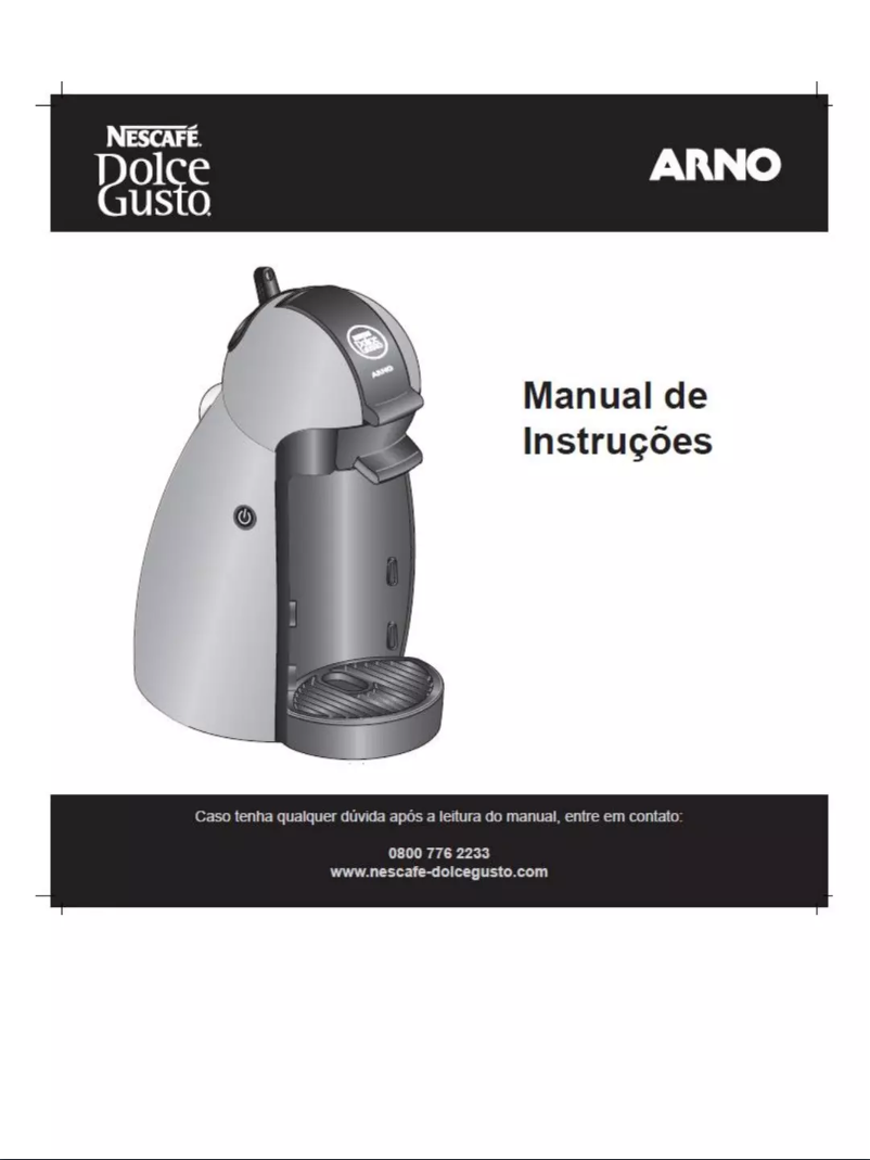 Página 1 del manual Manual de usuario Arno Nescafe Dolce Gusto Piccolo PJ1006B1