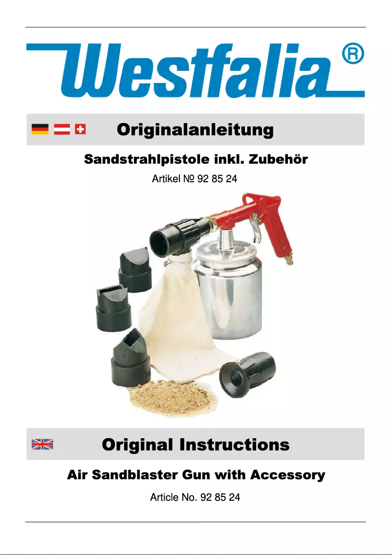 Imagen de la primera página del manual del dispositivo 928524