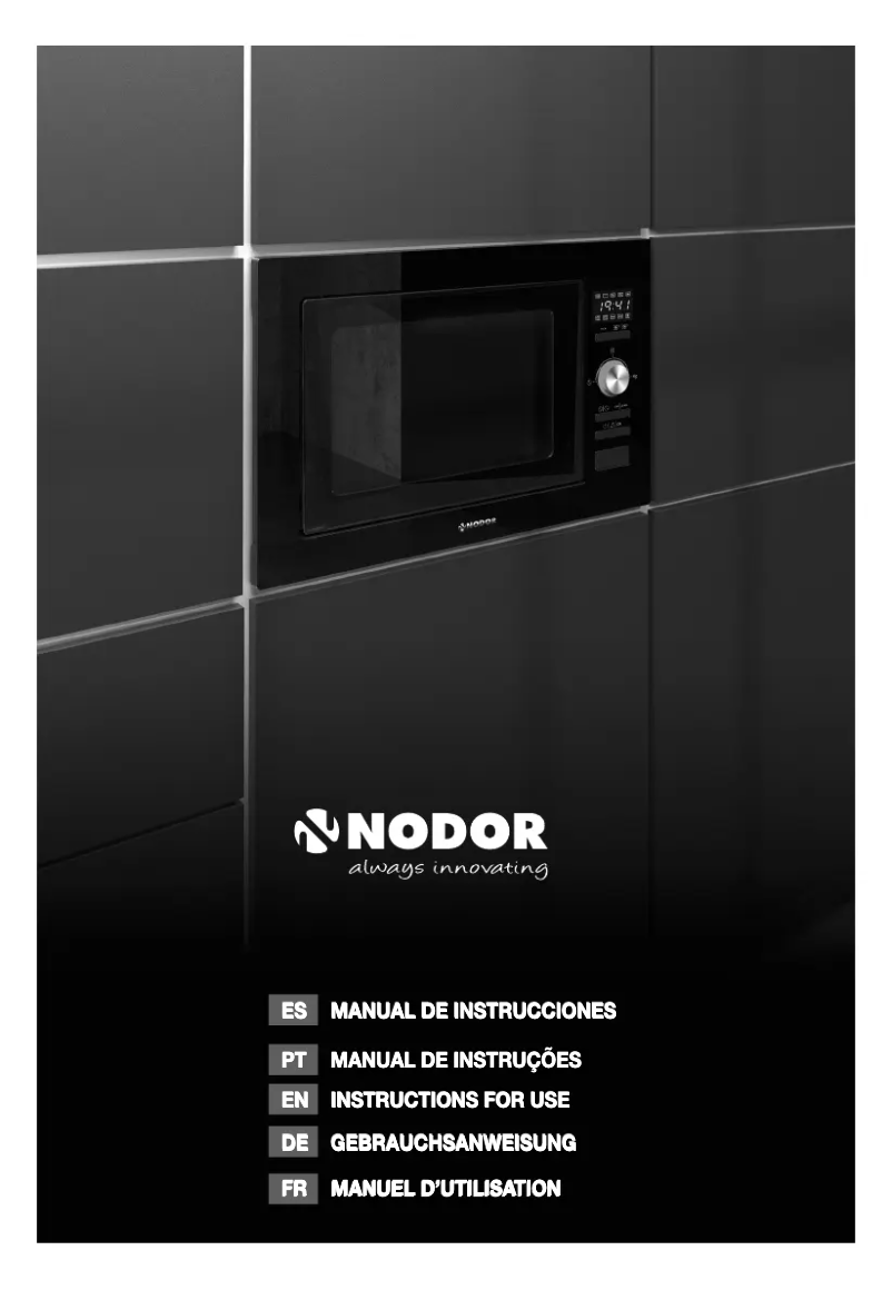 Página 1 del manual Manual de usuario Nodor NorChef MW 25 DG CU