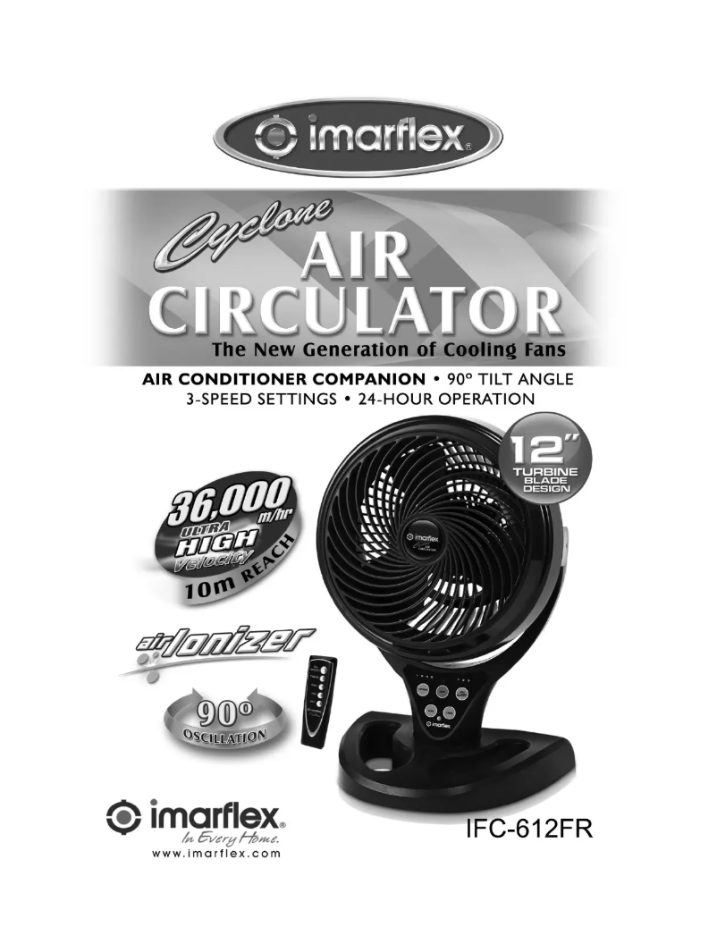 Página 1 del manual Manual de usuario Imarflex IFC-612FR