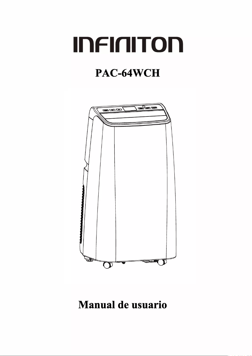 Página 1 del manual Manual de usuario Infiniton PAC-64WCH