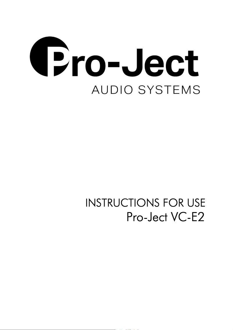 Imagen de la primera página del manual del dispositivo VC-E2