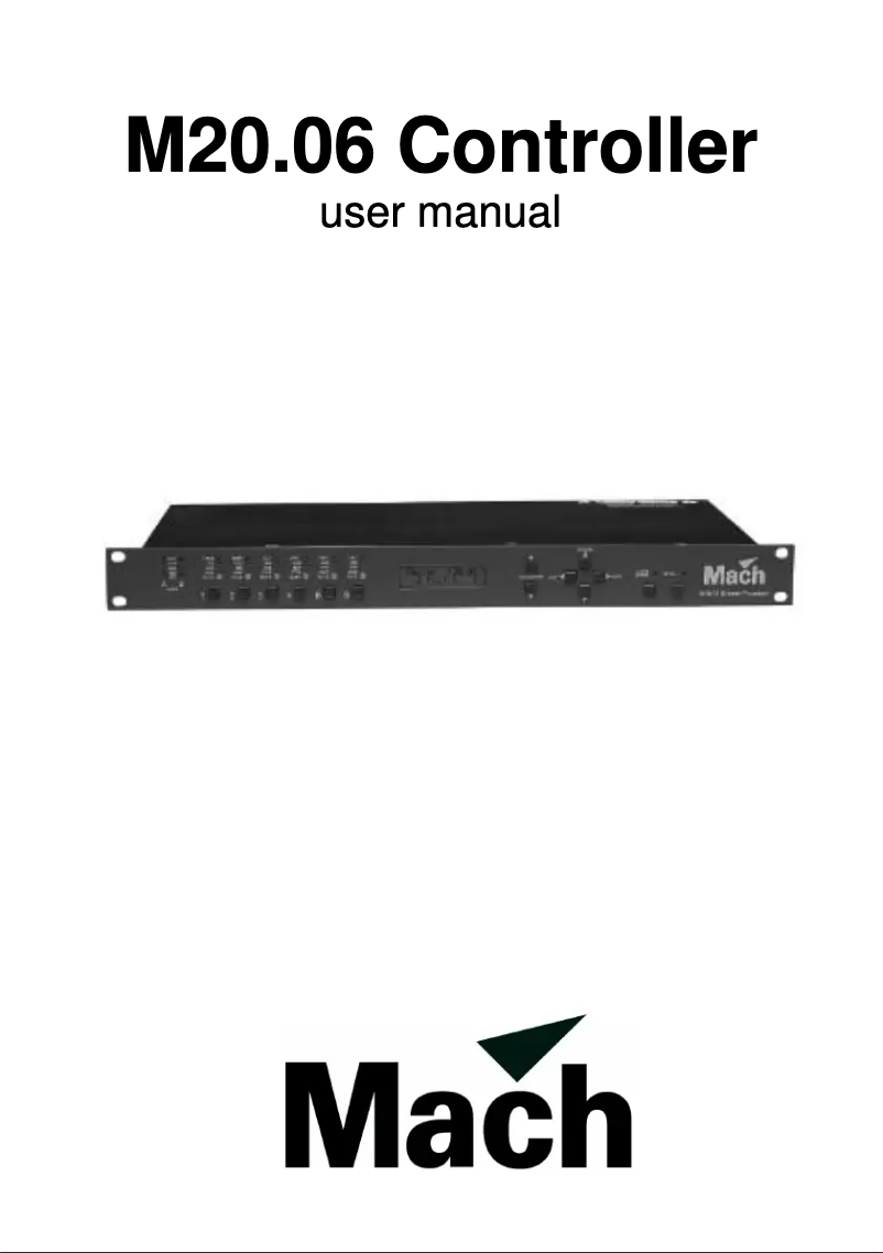 Imagen de la primera página del manual del dispositivo M20.06