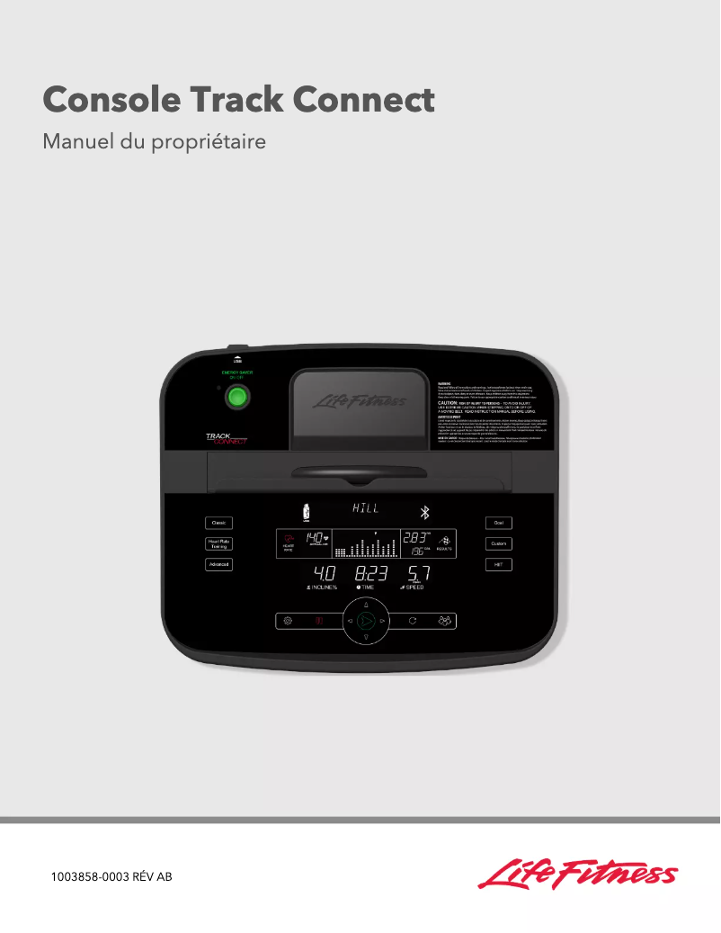 Imagen de la primera página del manual del dispositivo C1 Track Connect