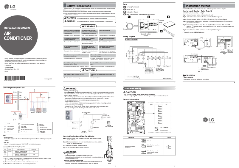 Imagen de la primera página del manual del dispositivo PHLTB
