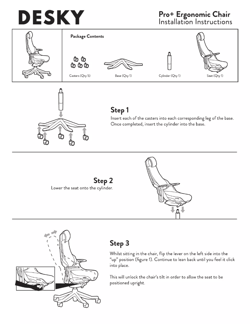 Imagen de la primera página del manual del dispositivo Pro+