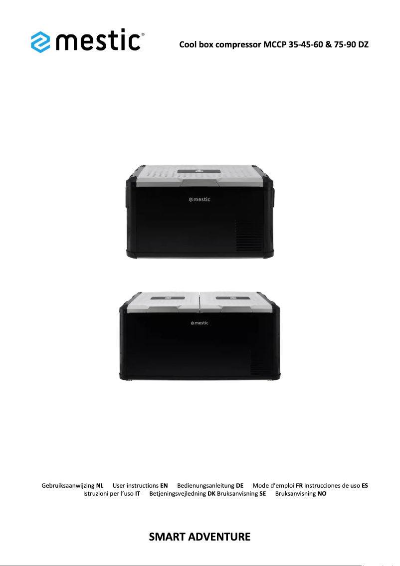 Imagen de la primera página del manual del dispositivo MCCP-90