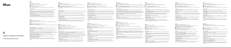 Página 1 del manual Manual de usuario Trust Ziva