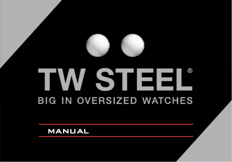Página nº 1 - Manual de usuario TW Steel TW520 Canteen