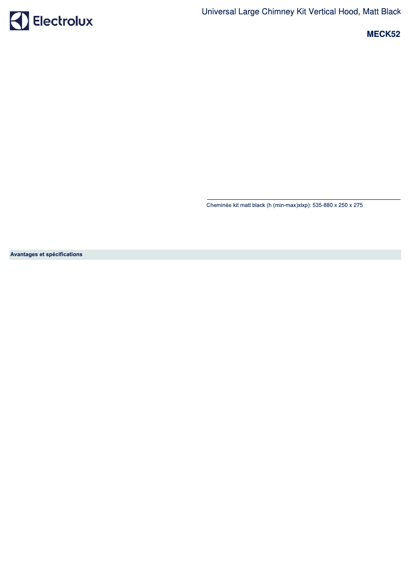 Imagen de la primera página del manual del dispositivo MECK52