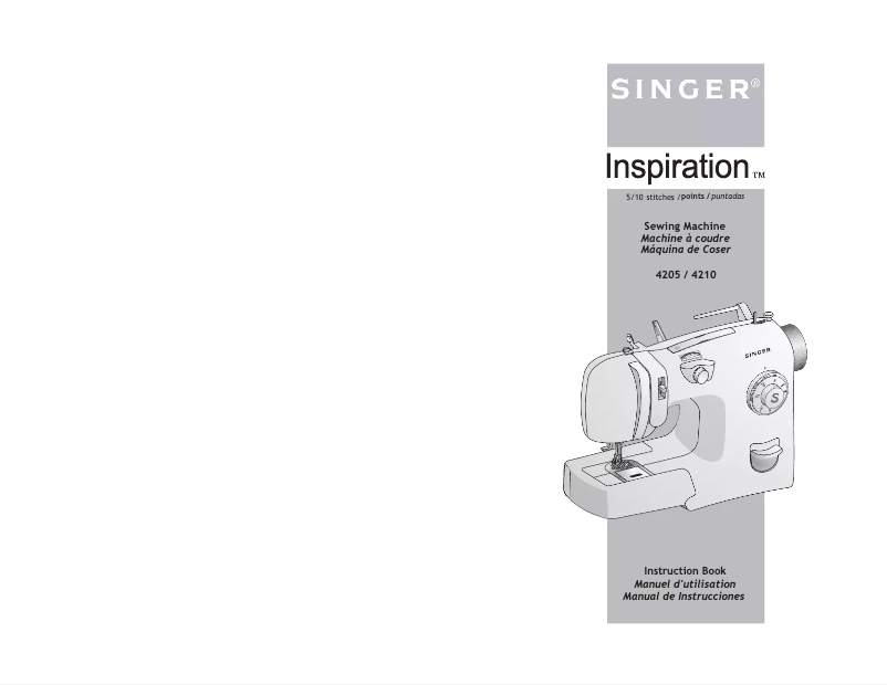 Página 1 del manual Manual de usuario Singer Inspiration 4205