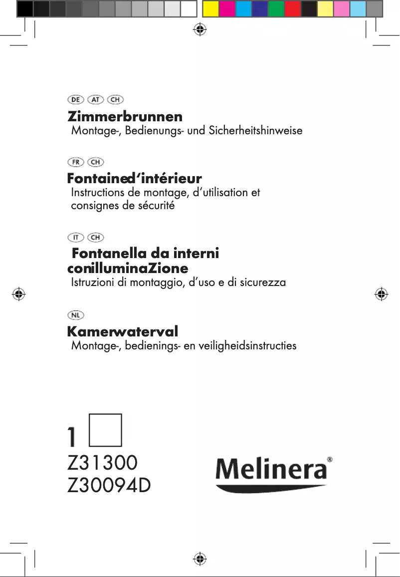 Imagen de la primera página del manual del dispositivo Z30094D