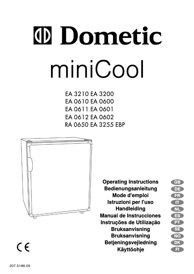 Imagen de la primera página del manual del dispositivo EA 3255 EBP
