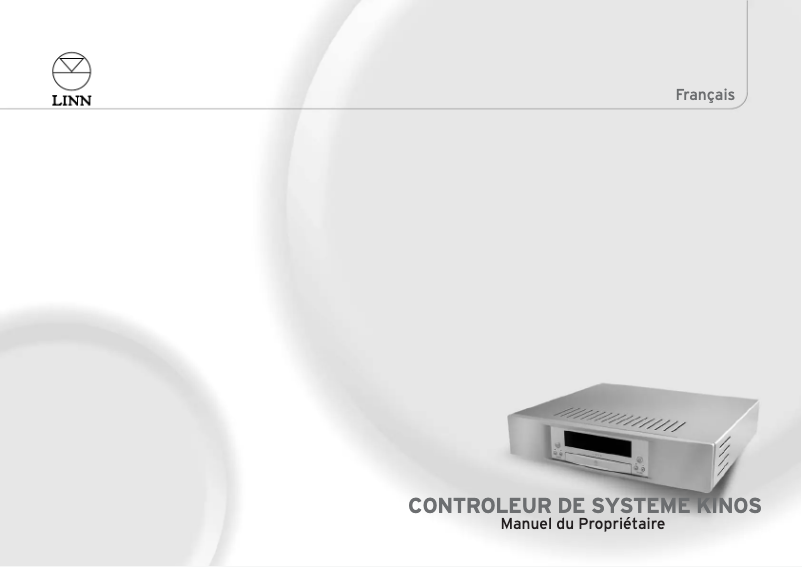 Imagen de la primera página del manual del dispositivo Kinos