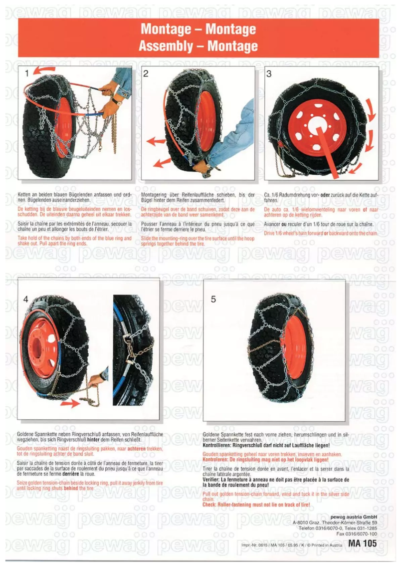 Página 1 del manual Manual de usuario Pewag Omnimat Ring
