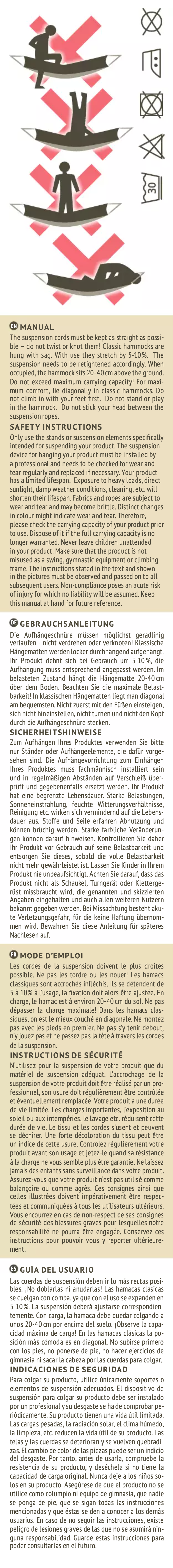 Imagen de la primera página del manual del dispositivo Currambera kiwi