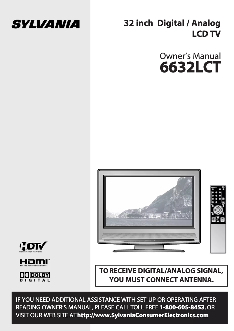 Imagen de la primera página del manual del dispositivo 6632LCT