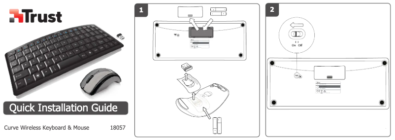 Imagen de la primera página del manual del dispositivo Curve Wireless